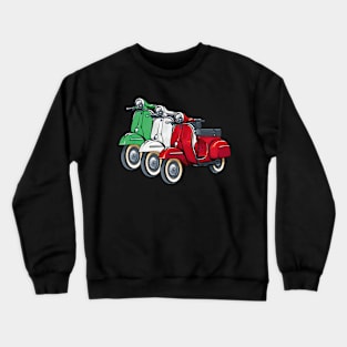 Italy Classic Vespa Scooter Moped Bike Retro Love Vintage Crewneck Sweatshirt